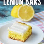 Cream Cheese Lemon Bars from CraftCreateCook