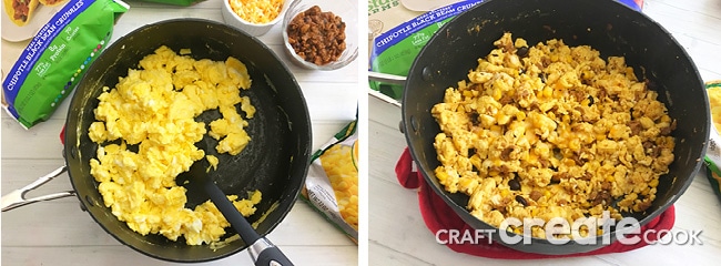 If getting healthy and living a healthier lifestyle was one of your New Year's resolutions this year, you will love our Mexican Breakfast Scramble.