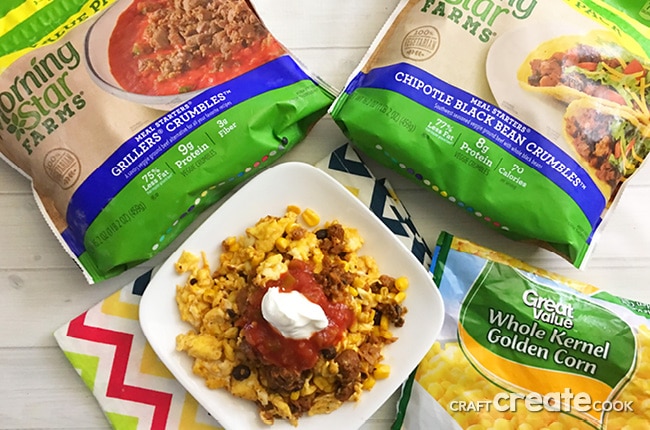 If getting active and living a healthier lifestyle was one of your New Year's resolutions this year, you will love our Mexican Breakfast Scramble.