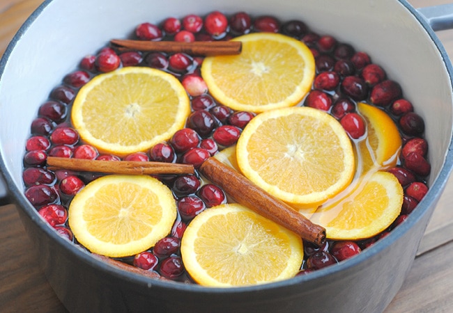 Make your home smell heavenly this holiday season with our homemade cranberry, orange & clove stovetop potpourri!