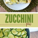 This quiche-like Zucchini Pie Recipe is perfect for a meatless Monday dinner or a weekend brunch.