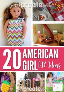 20 American Girl DIY Ideas - Craft Create Cook