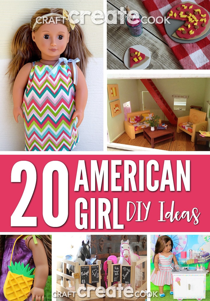 Here's 20 American Girl DIY Ideas that you'll be sure to love.