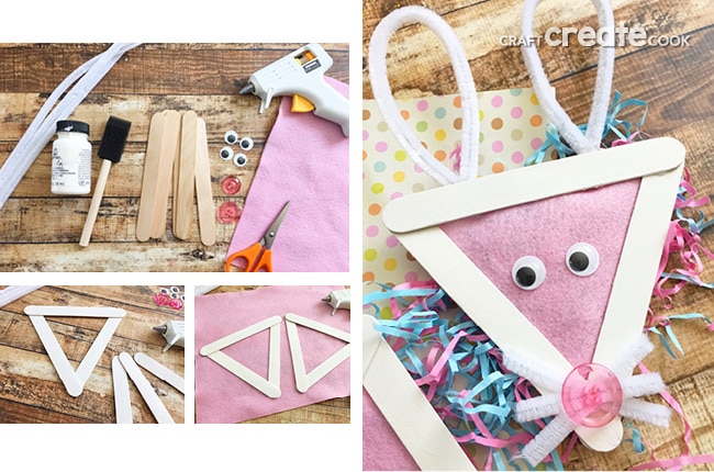 Popsicle Stick Unicorn Craft