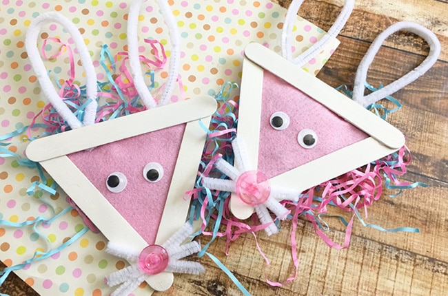 Easy Easter Popsicle Stick Craft - Craft Create Cook