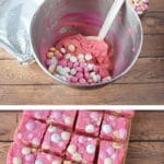 These Valentine Cream Cheese Cookie Bars are so good you might not want to share them!