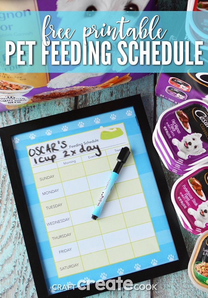 Did You Feed The Dog? This Free Printable Will Tell You