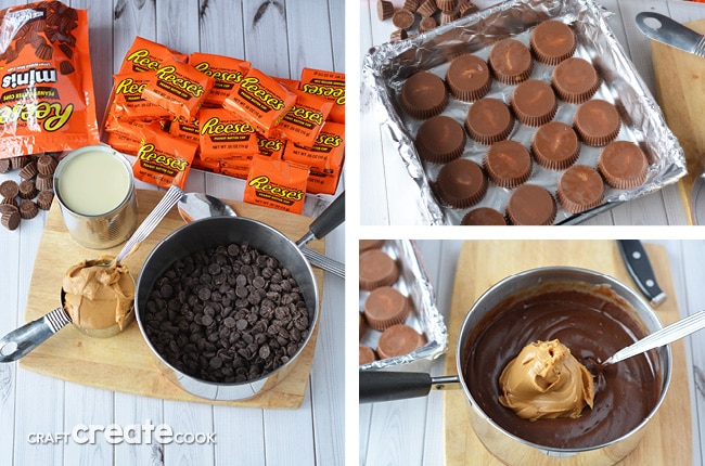 You'll be surprised how easy it is to make this decadent Reese's Chocolate Peanut Butter Fudge.