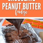 You'll be surprised how easy it is to make this decadent Reese's Chocolate Peanut Butter Fudge.