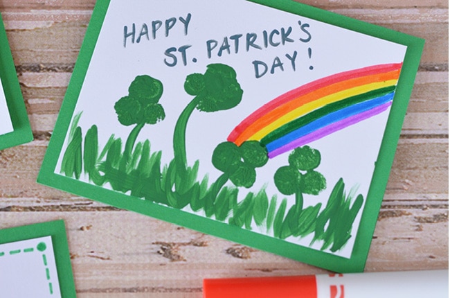 Share the luck with these homemade St. Patrick's Day Cards.