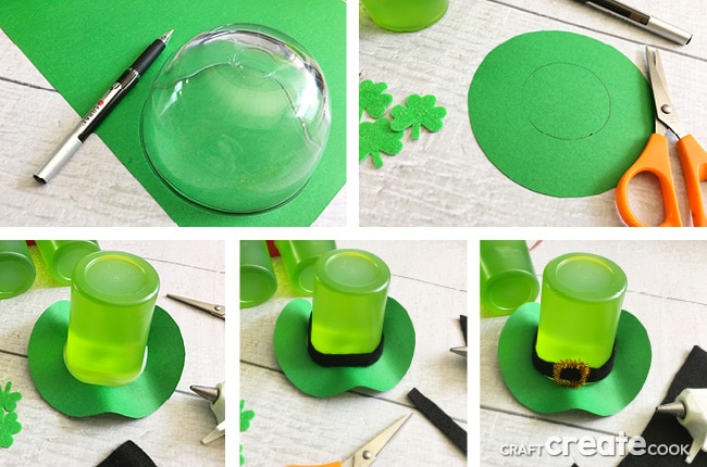 This St. Patrick's Day Treat Leprechaun Hat is the perfect luck of the Irish snack .