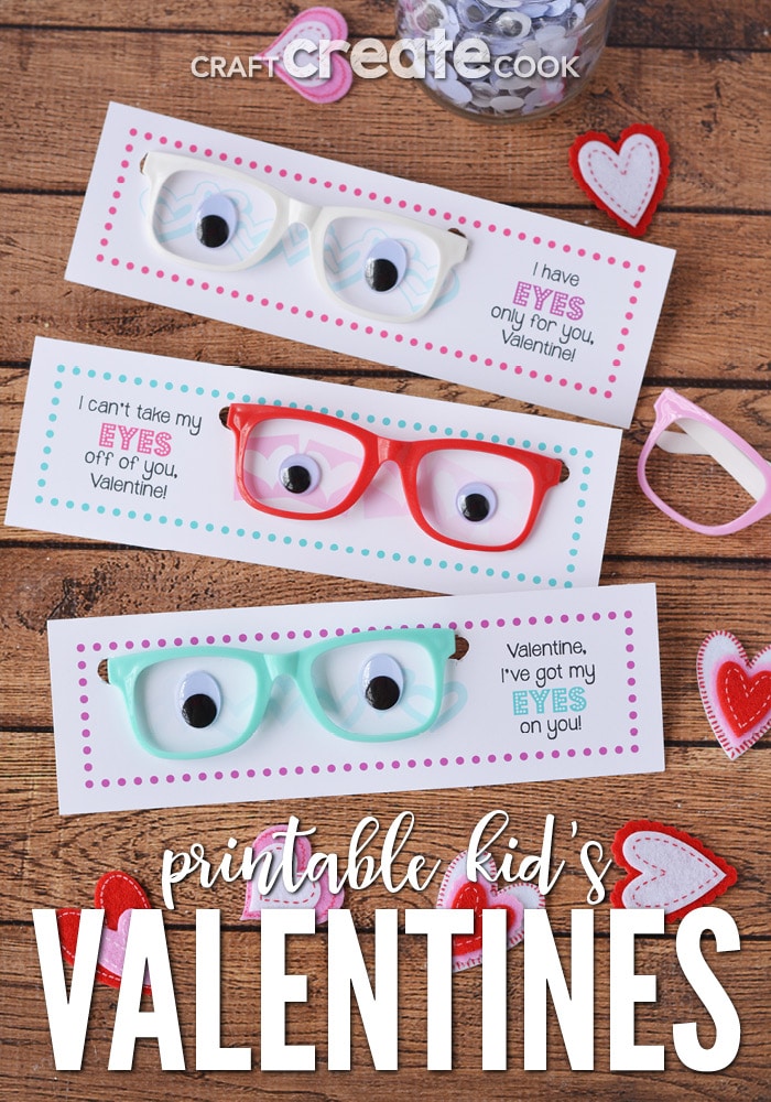 These printable valentine cards are great for classroom parties!