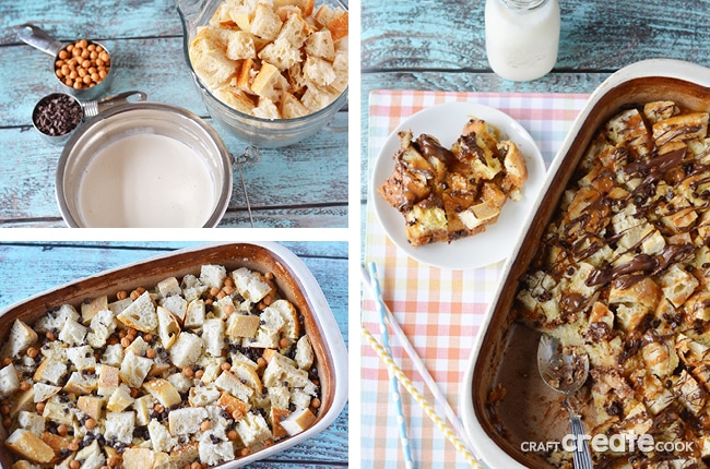 You'll love this modern chocolate caramel spin on a traditional bread pudding recipe.