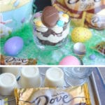 This chocolate peanut butter trifle recipe is perfect for Easter!