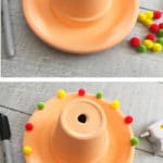 Have a fiesta and celebrate Mexican culture with this fun Cinco de Mayo Terra Cotta Pot Sombrero.