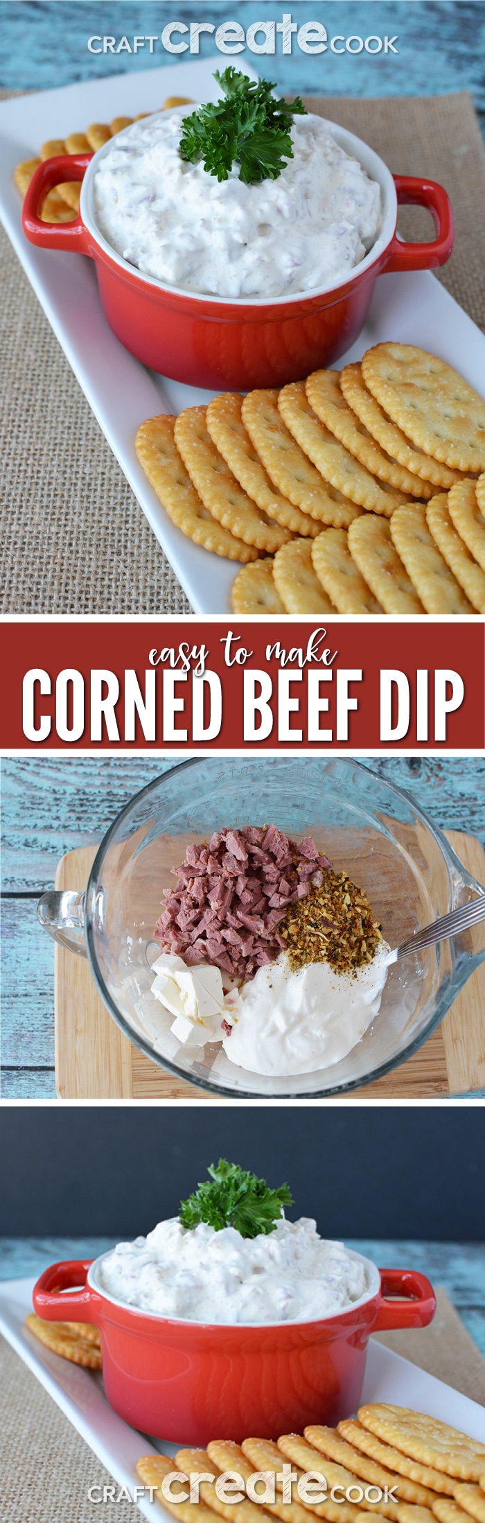 Easy Corned Beef Dip Craft Create Cook