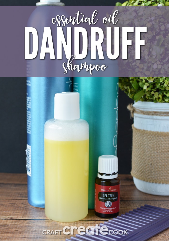 øje græs Så mange Essential Oils for Hair - Homemade Dandruff Shampoo - Craft Create Cook