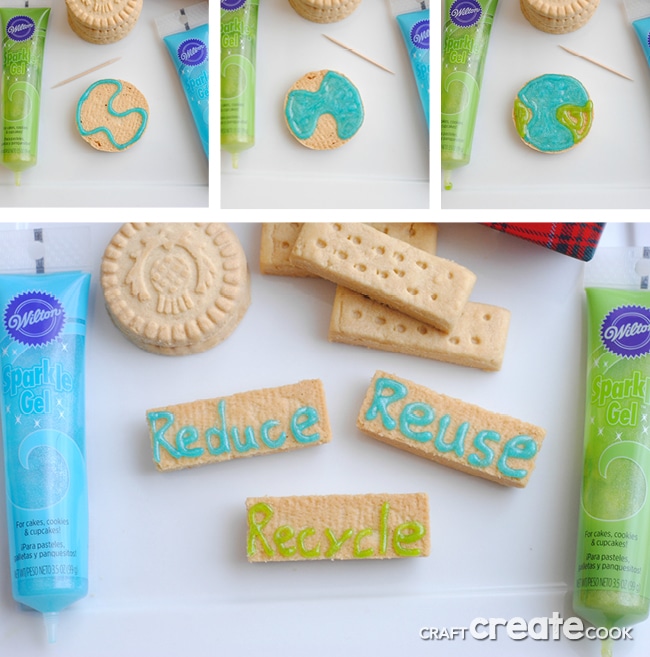 These easy springtime Earth Day cookies are a cinch to make and so delicious!