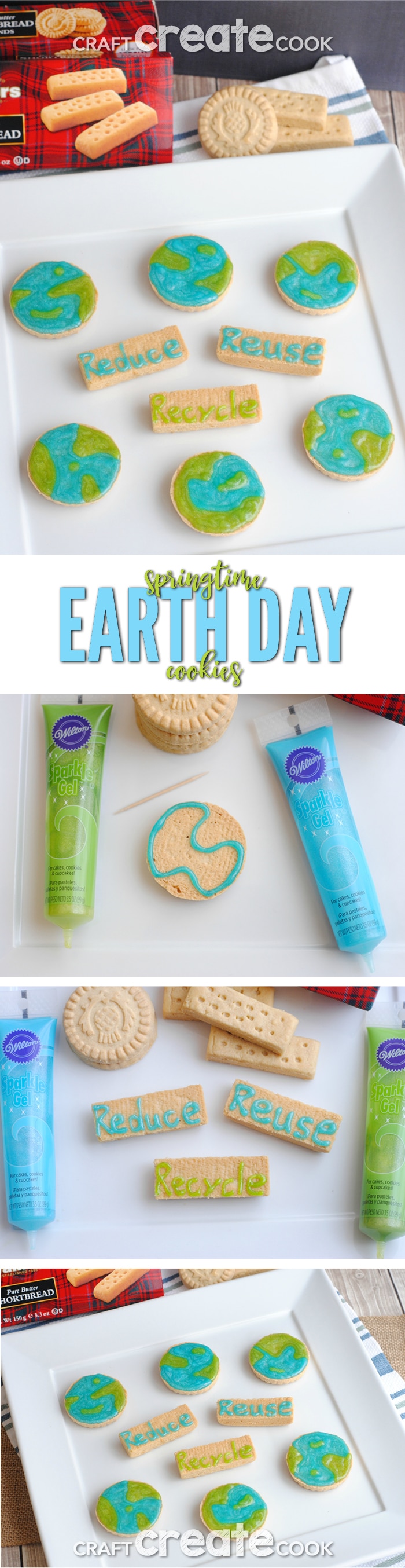 Springtime Earth Day Cookies Craft Create Cook