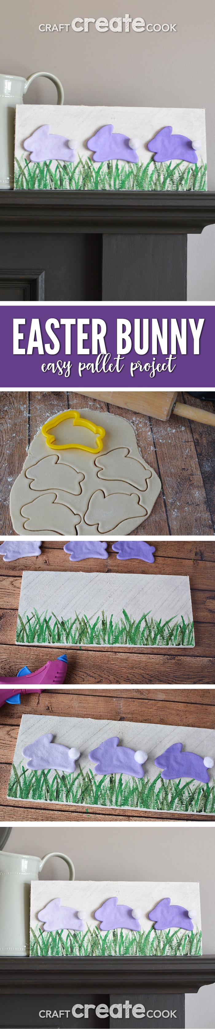DIY Easter Pallet Project Craft Create Cook