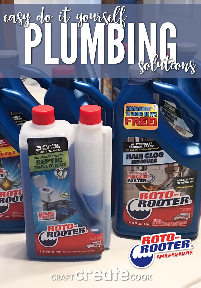 Clogged drains are no match for Roto-Rooter products.