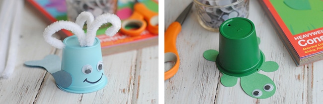 Upcycle and Reuse K-Cups to make these fun k-cup crafts!