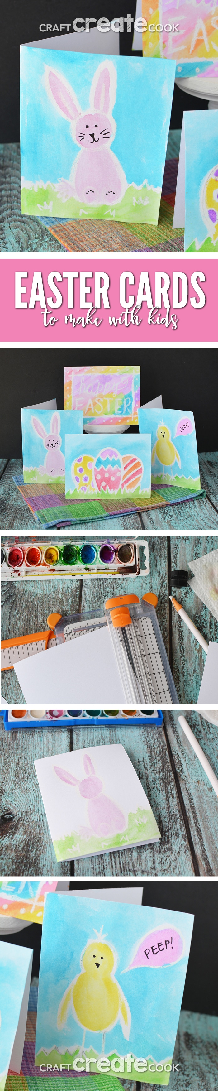 Easy Easter Cards to Make With Kids Craft Create Cook