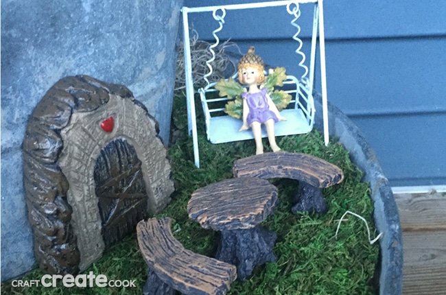 Making you own fairy garden is super fun and a great way to interact with your kids!