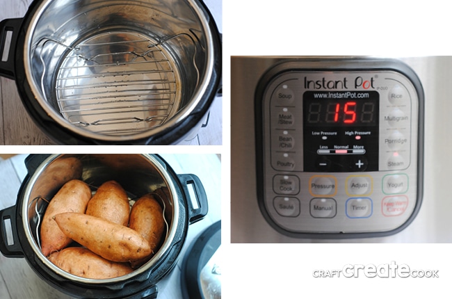 Instant Pot Sweet Potatoes are the perfect healthy side dish for any meal!