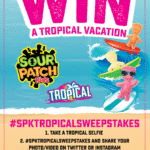 Enter to win a Tropical Vacation in the Sour Patch Kids Sweepstakes!