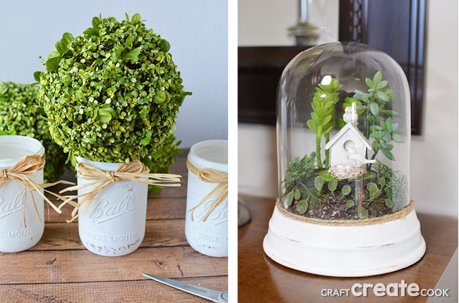 These 7 Spring Decorations are affordable, easy to make, and add seasonal decor to your home!