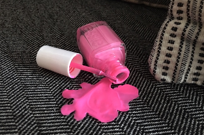This April Fools' Day Pranks Nail Polish Spill is the perfect joke for your Husband on this glorious April Fools Day.