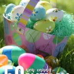 If your looking for Ideas for a candy free Easter or at least a little less candy than usual you'll want to check out our list of 50 Candy Free Easter Egg Fillers for Kids.