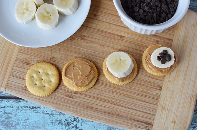 It takes only 4 ingredients to make this fun and easy after school snack for kids.