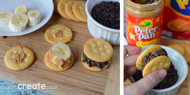 It takes only 4 ingredients to make this fun and easy after school snack for kids.