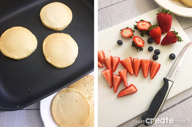 Our delicious Light and Fluffy Dairy Free Pancakes are a great way to start your morning.