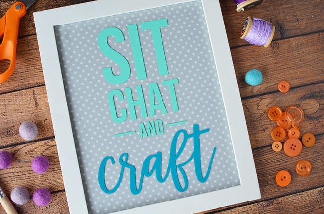 Make your own vinyl crafts with Silhouette