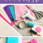 Our Tissue Paper Flower Mother's Day Canvas is a perfect DIY Mother's Day gift.