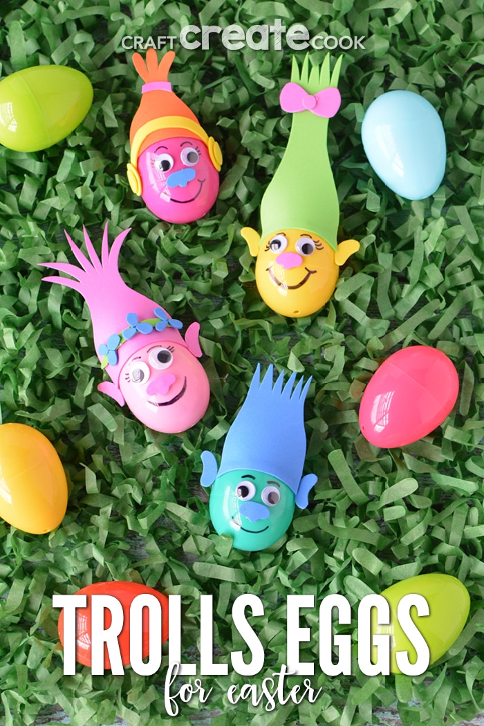 Make Your Own Trolls Easter Eggs and put some "Sunshine In Your Pocket!"