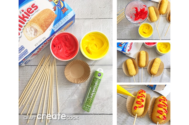 These Dessert Corn Dogs on a Stick are the perfect quick and easy treat.