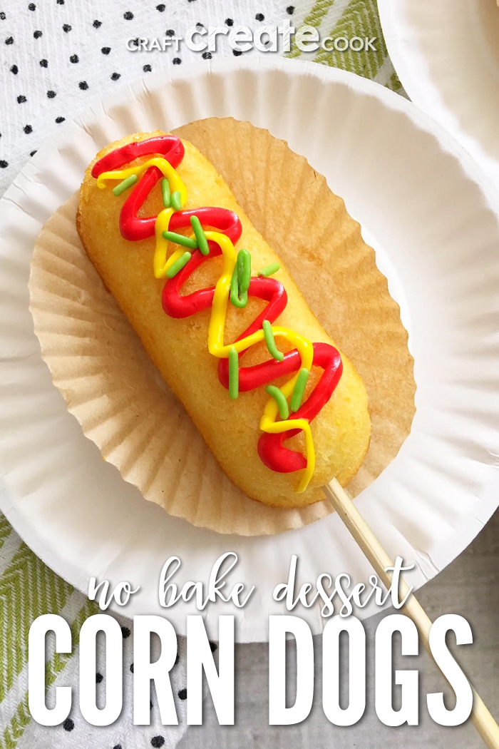 These Dessert Corn Dogs on a Stick are the perfect quick and easy treat.