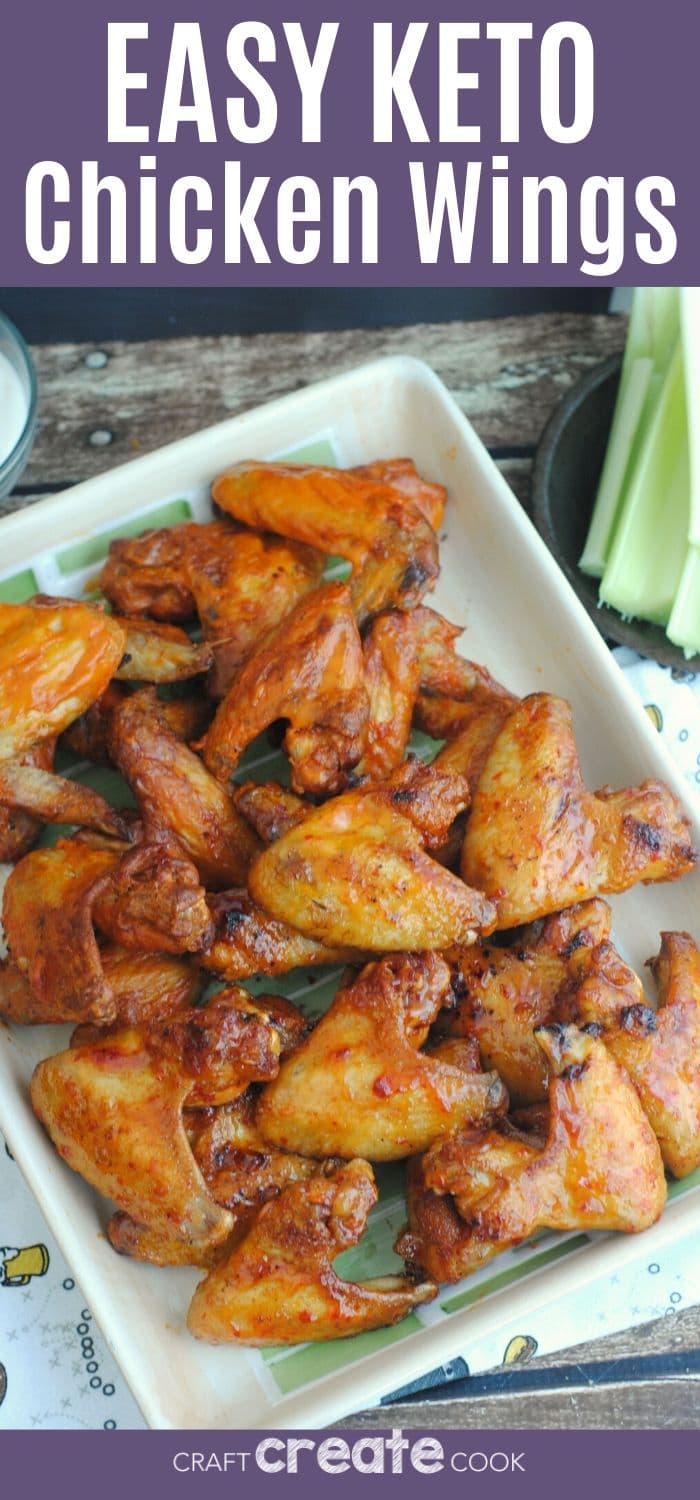 Best Ever Buffalo Keto Chicken Wings Recipe Craft Create Cook