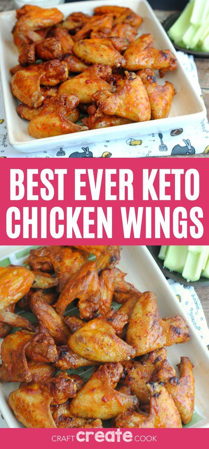 Best Ever Buffalo Keto Chicken Wings Recipe Craft Create Cook