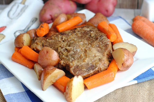 Slow cookers aren't just for winter, enjoy our easy and delicious slow cooker beef roast on busy summer evenings!