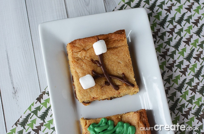 Decorate traditional cookies to make these adorable camping cookies! 