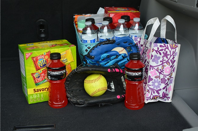 10 Things Every Baseball and Softball Parent Needs to pack in their vehicle for a successful sideline season.
