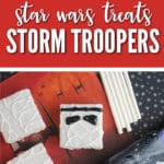 These Star Wars No Bake Storm Trooper Treats are the perfect treat for your Star Wars fan!