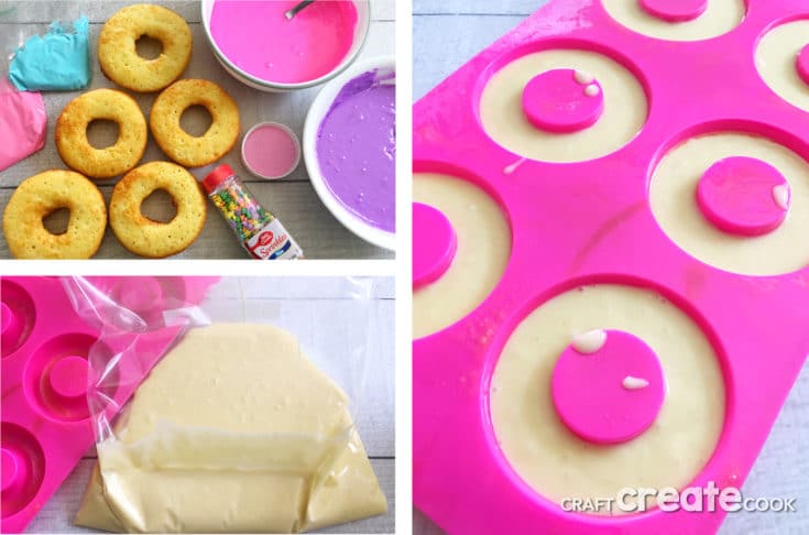 Make our Unicorn Cake Donuts and never buy another cake donut again when you see how fun and easy they are.