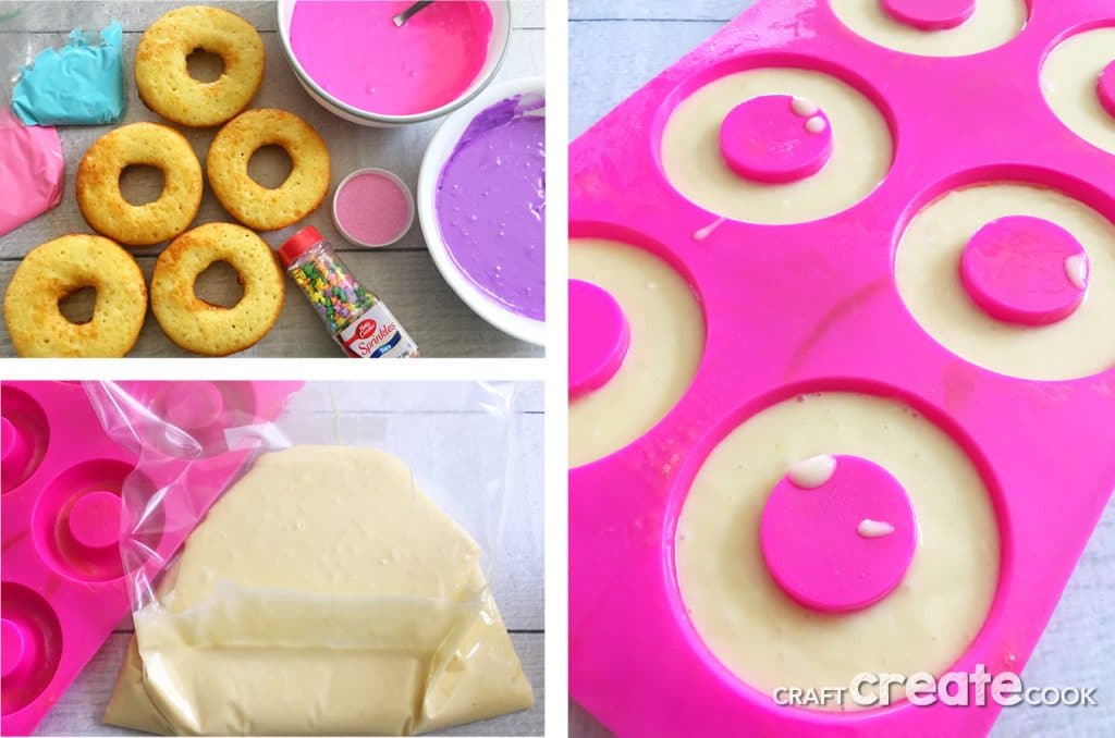 Make our Unicorn Cake Donuts and never buy another cake donut again when you see how fun and easy they are.