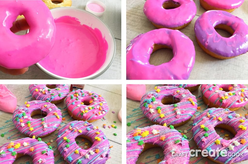 Make our Unicorn Cake Donuts and never buy another cake donut again when you see how fun and easy they are.